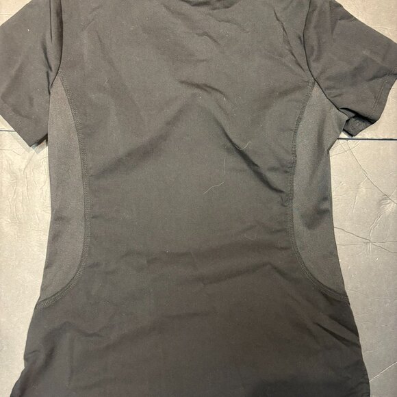 Healing Hands Purple Label Yoga Scrub Top Black S | Stretch Moisture-Wicking - Picture 4 of 6